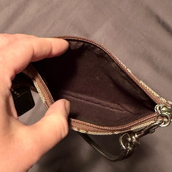 COACH Canvas Wristlet - Picture 5 of 13